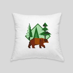 Brown bear cushion demo_162 Brown bear cushion 2  2